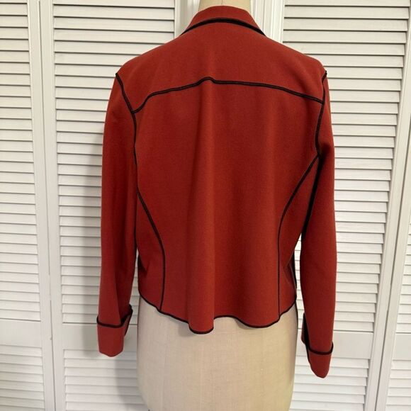 Beppa Vintage Red(pinkish) Wool Jacket - Picture 6 of 10